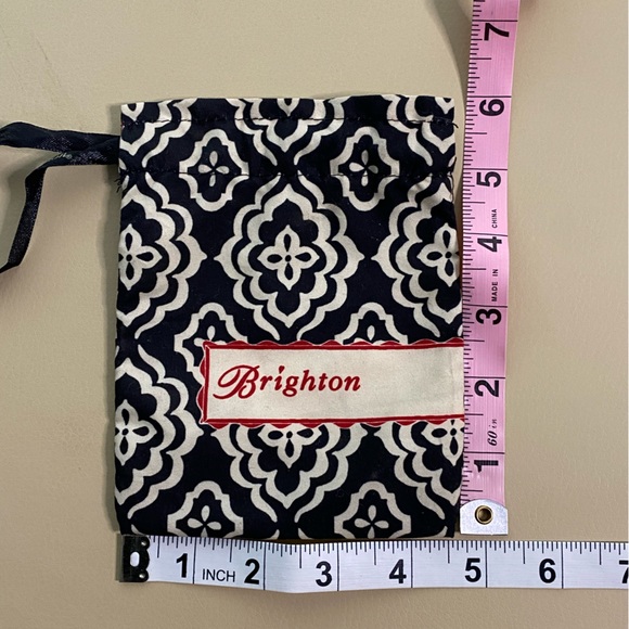 Brighton Wristlet clutch purse and jewelry bag - Picture 6 of 12